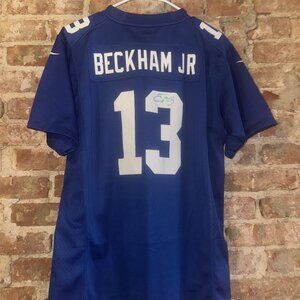 NY Giants Autographed Odell Beckham Jr Jersey